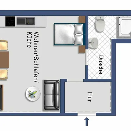 Daire Hof Esterau - Lila